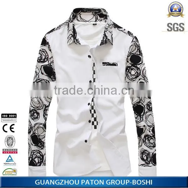 China Manufacture Tall Wholesale Custom Printed Shirt For Men photo-2