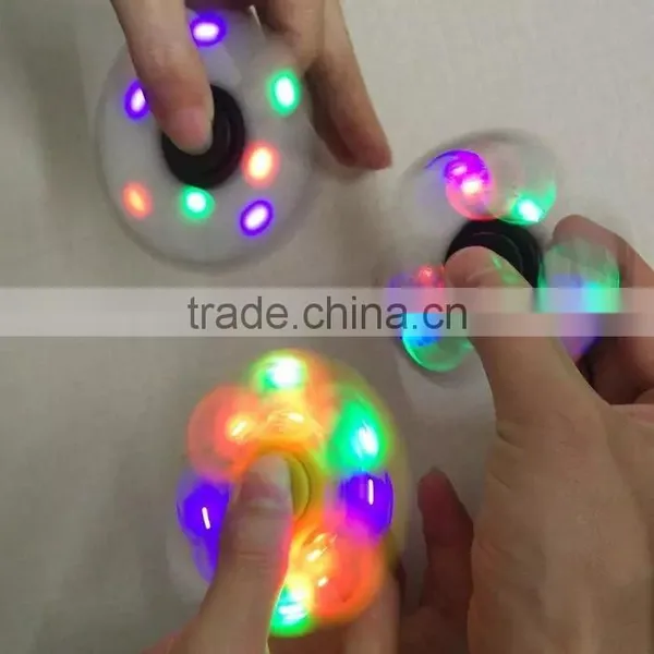 Promotional Stock Solid Color Tri-spinner Fidget Toy Finger Fidget Spinner Of Hand Fidget Spinner photo-5