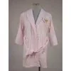 China (Mainland) Tartan And Embroidered Children\'\'s Towel Bathrobe