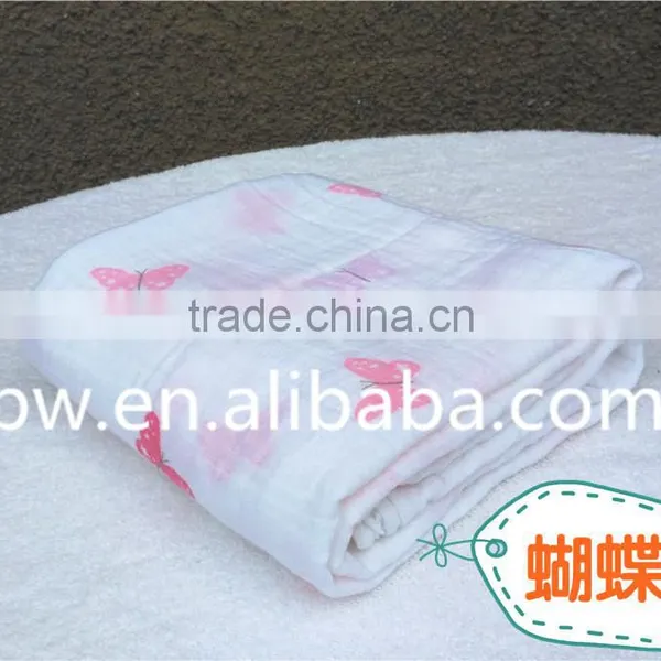 Hot Sale Muslin Swaddle Blanket Wholesale Muslin Fabric Baby Swaddle Wrap photo-2