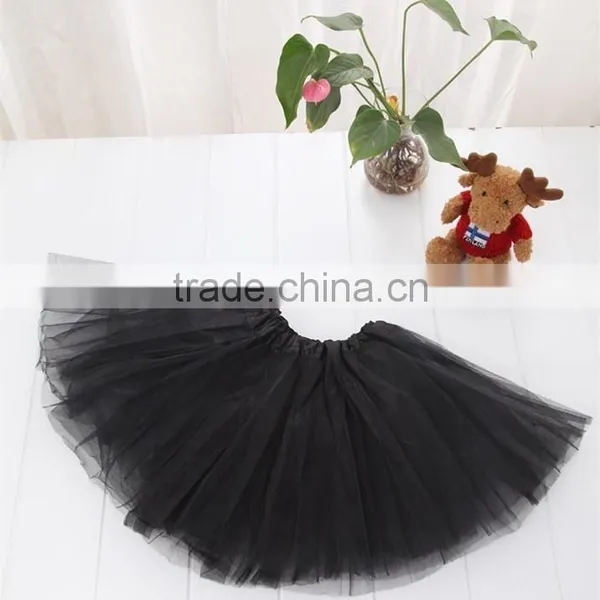 Short Fluffy Dress Girl With Short Skirt Ballet Tutu Simple Tutus photo-2