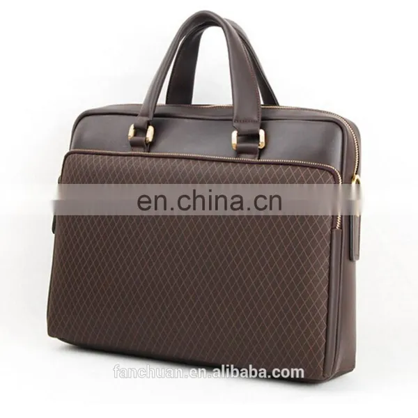 Men Fashion PU Leather Laptop Bag photo-2