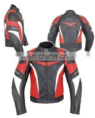 High Quality Leather Motorbike Jacket