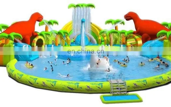 HOT!2015 New Designed for Children Amusement Water Park With Slide photo-2