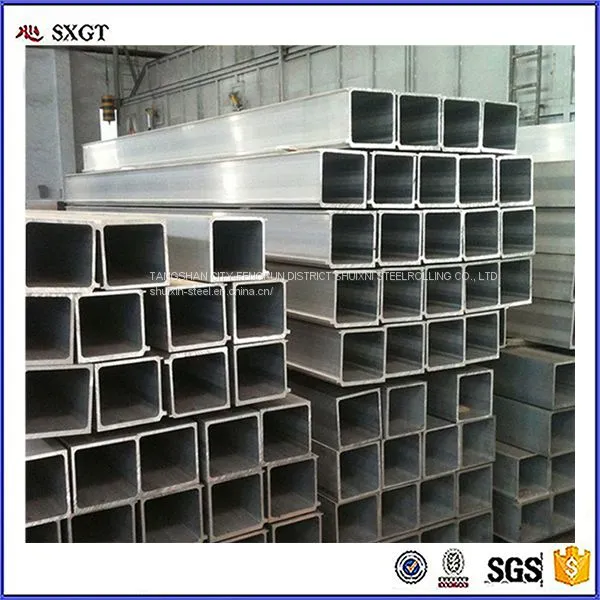 Pre Galvanized Square Steel Pipe Steel Hollow Tube/square Hollow Box Section photo-3