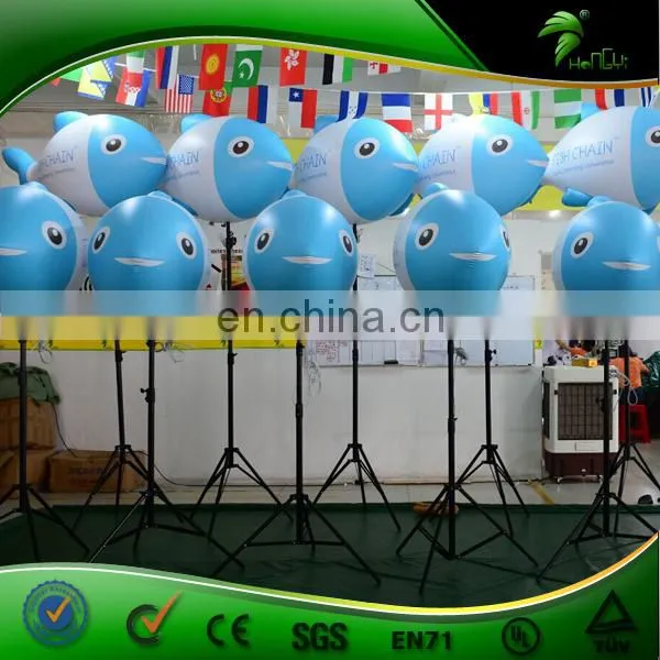 Events Romantic Decorations Tripod Inflatable Light LED Fishing Float Light Balloon Model photo-4