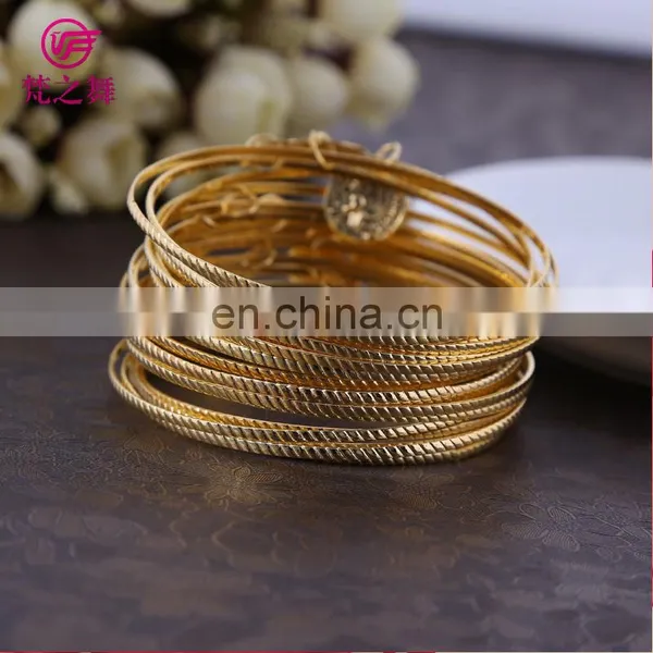 Wholesale Gold Coins Belly Dance Bracelet Bangle Jewelry P-9043# photo-3