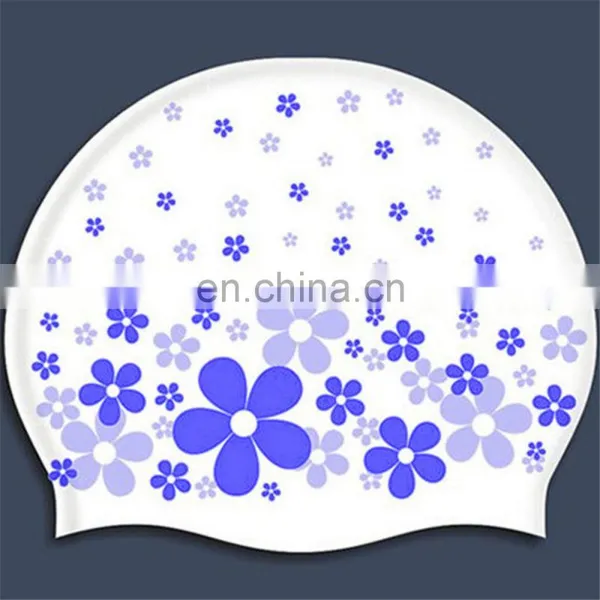 Pink Silicone Swim Cap for Woman photo-6
