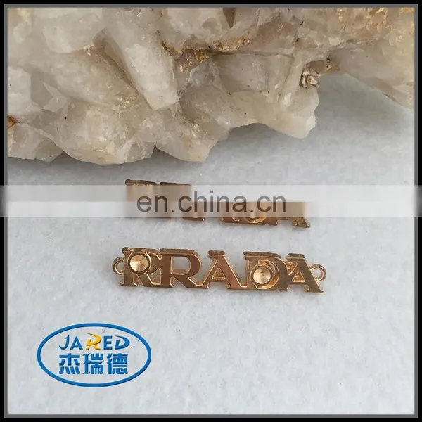Cangnan Custom Made Cheap Aluminum Metal Clothing Badge/tag photo-3