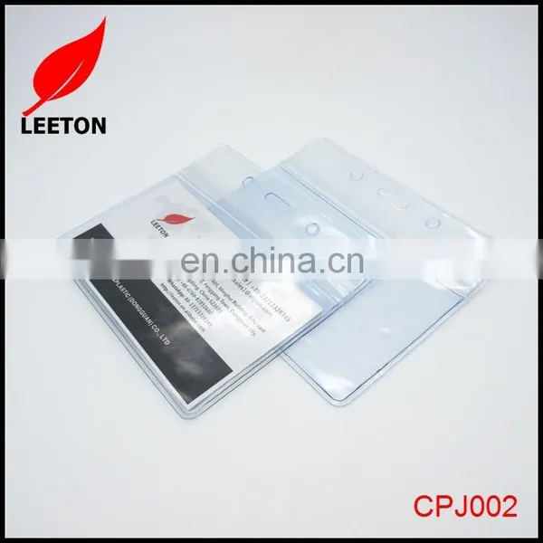 Rectangle PVC ID Name Badge Holder photo-5