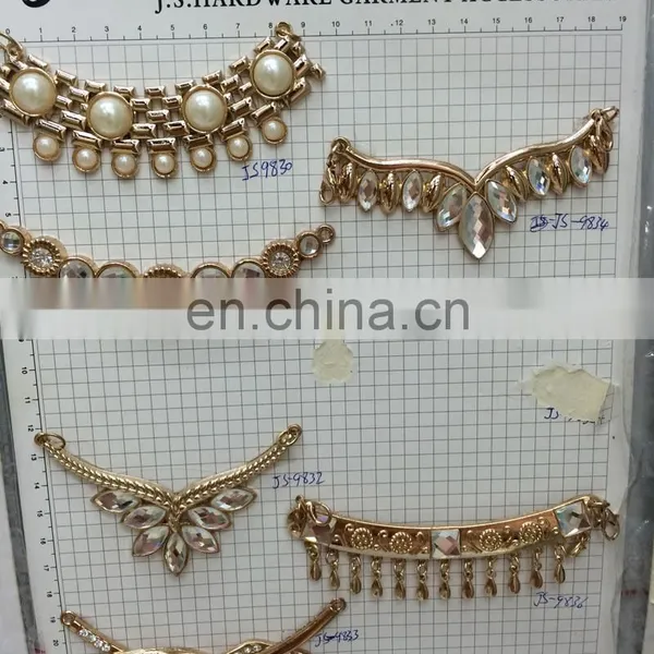 2016 Hot Sell Metal Chain Rhinestone Metal Chain Collar Diamond Drill Chain----rhinestone Trimming Pearl Chain Factory Sale photo-3