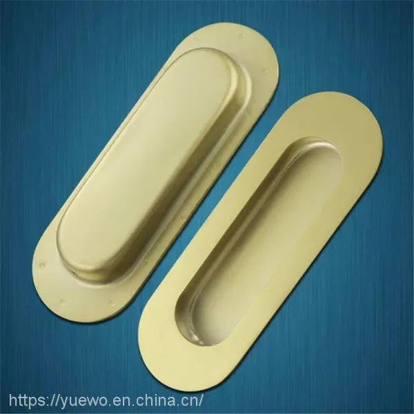 304 Stainless Steel Dark Pull Hand Invisible Embedded Drawer Drawer Pull Hand Cabinet Clothes Shoe Cabinet Kitchen Move Door Handle Hand Sanded PVD