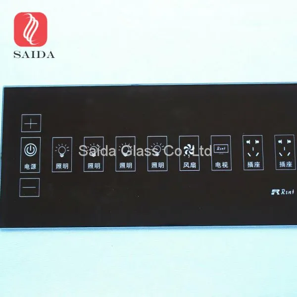 3MM LED Blacklight Display Glass Control Panel for Smart Home Switches photo-5