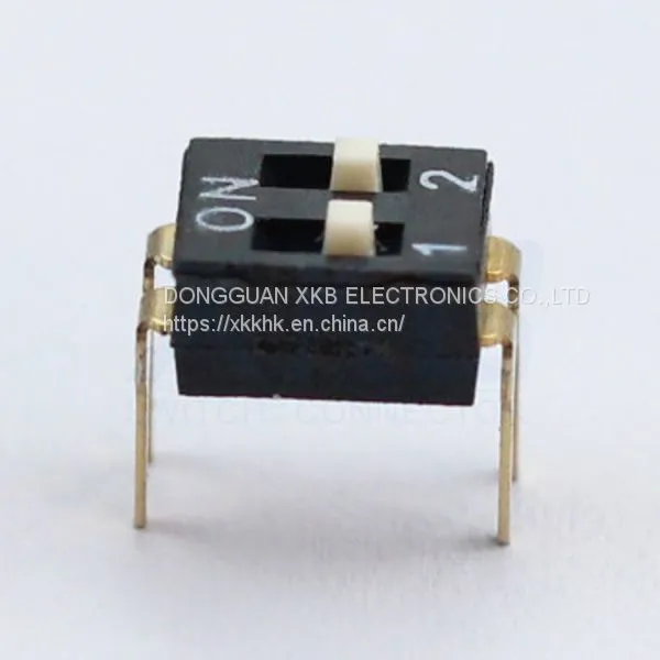 XKB Factory 2.54 mm Pitch 2-digit In-line DIP Switch photo-2