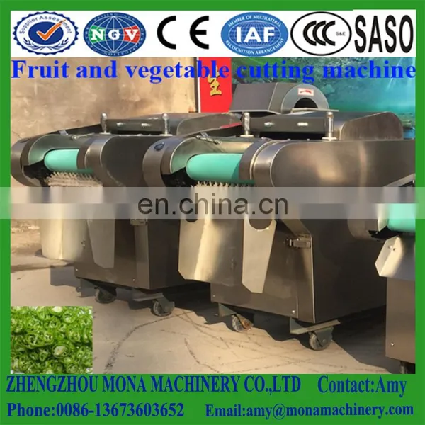 Stainless Steel Good Use Industrial Fruit Okra Lotus Cutter Chopper Slicer Vegetable Cutting Machine photo-4