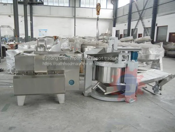 Fried Food Deoiling Machine (bottom Discharge) Industrial Coal-fired Fryer Custom Industrial Gas Fryer Factory photo-3