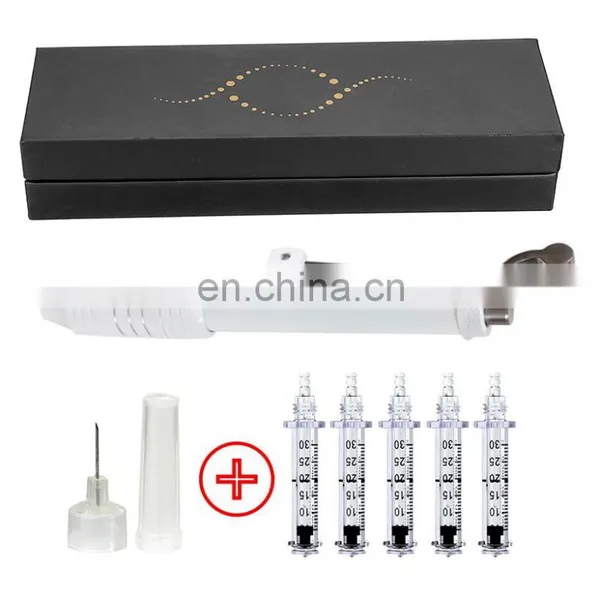 High Pressure Hyaluronic Injectable Pen Atomizer Massage Kit Acid Anti Wrinkle Water Syringe Needle Injection photo-2