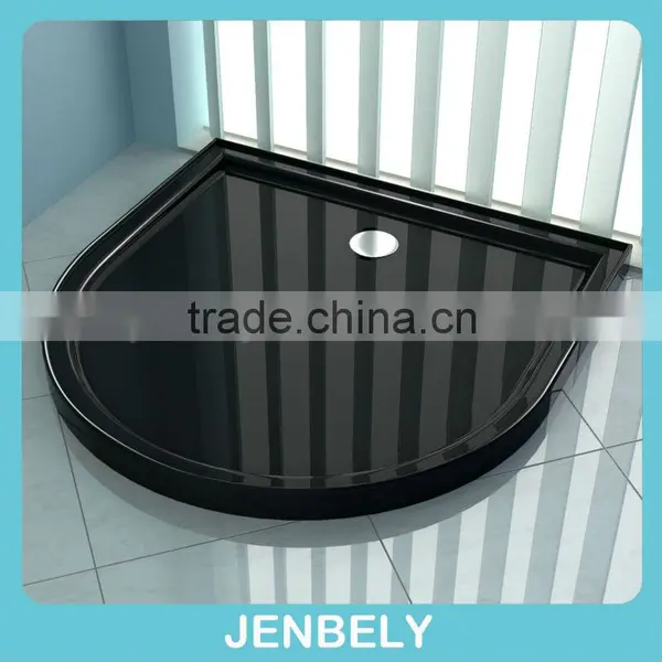 Black 50mm Corner Acrylic/ABS Shower Tray photo-3