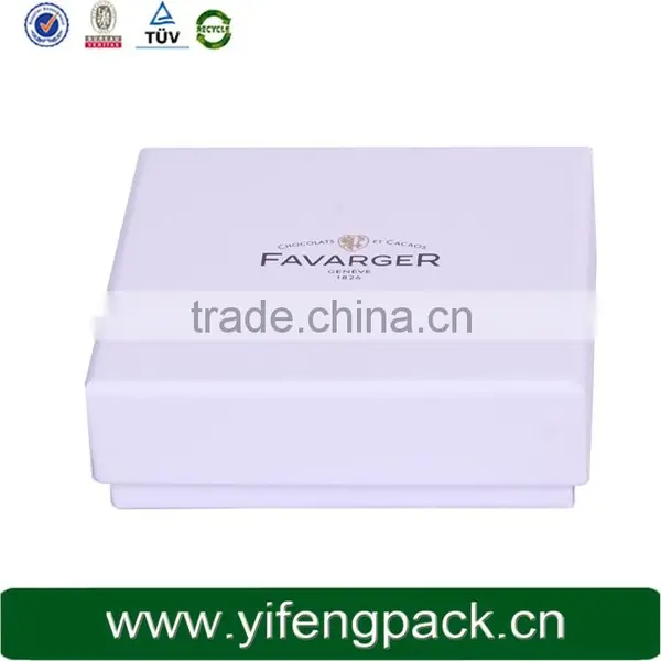 High Quality Printing Logo Customized White Carton Box Wholesale photo-2