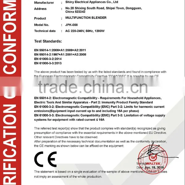 Natrual Healthier BPA Free Thermo Blende photo-5