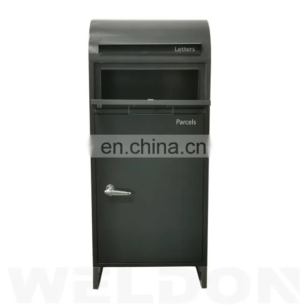 Free Standing Parcel Delivery Drop Box Mail Package Drop Box Large Mailbox For Packages photo-5