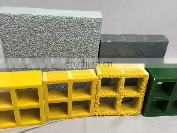 3660*1220*25mm Size Fiberglass Walkways Non Slip Blue FRP Grating photo-4
