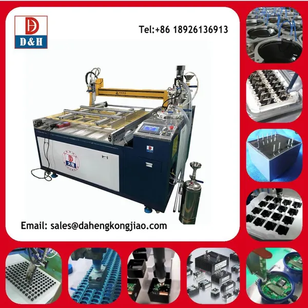 Automatic Glue Dispensing Machine High Precision 2 Part Epoxy Dispensing Equipment Robotic Glue Dispenser photo-2