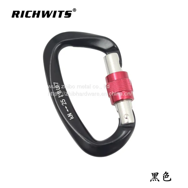 7075 Aluminum Alloy Carabiner 25KN Rock Climbing Buckle photo-5