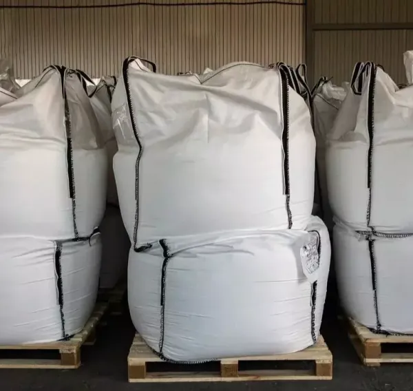 Plastic Container Big Large Capacity 2000kg High Quality 1 Ton Tote Bags Tubular Big Bag With 1 or 2 Lifting Points FIBC Bag photo-3