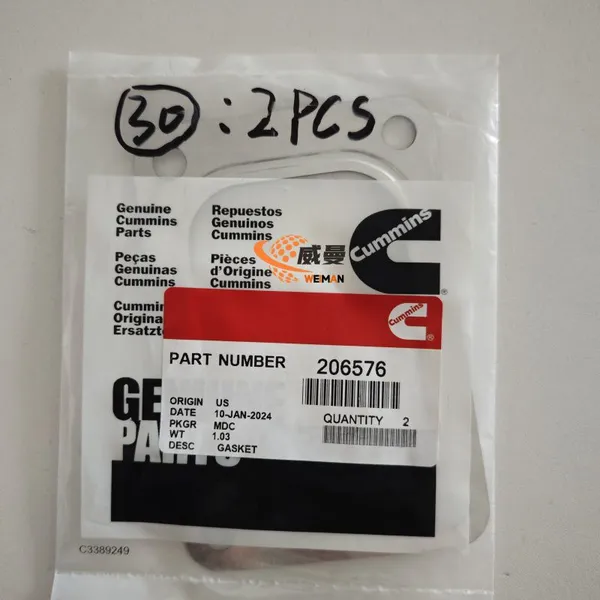 Cummins 206576 Turbocharger Gasket – High-Performance Sealing for Turbo Systems, Ensures Peak Boost & Leak Resistance photo-2