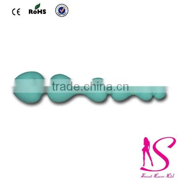 2016 Green Anal Plug OEM Color Ana Plug for Beginner New Anal Beads photo-3