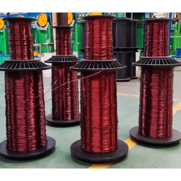 Industry Magnet Enamelled Aluminium Winding Wire Magnetic Transformer Enameled Aluminum Wire Belarus photo-3