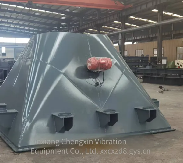 Chengxin Brand Vibrating Funnel, Anti-blocking Vibrating Silo, Customizable Size, Used With Vibrating Feeder photo-3