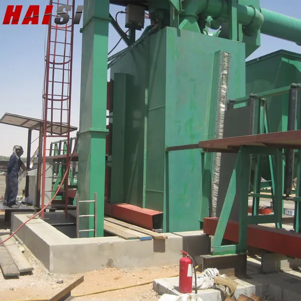 QL69 Vertical Steel Plate Shot Blasting Machine photo-3