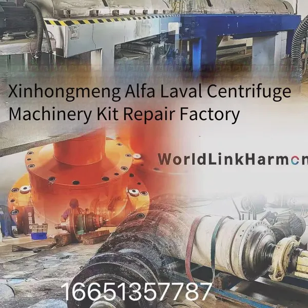 After-sales Service During the Warranty Period for the Repair of the Differential of the Two-phase Horizontal Screw Sedimentation Centrifuge Used in the Production of Hainan Potassium Chloride photo-3