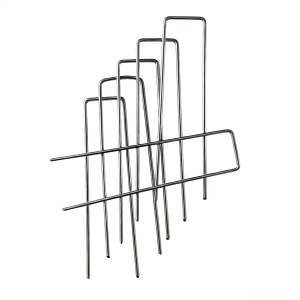 U Shape Staple Wholesale 6‘’ Sod Staples Landscaping Ground Staple Weed Pins U Pins for Weed Barrier