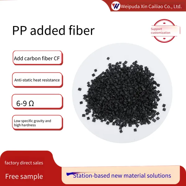 Conductive Pp, Super Conductive Carbon Fiber, Electromagnetic Shielding, Reinforced, Lightweight, Flame Retardant, Natural Color, Environmentally Friendly, Modified, Permanently Anti - Static pp photo-2