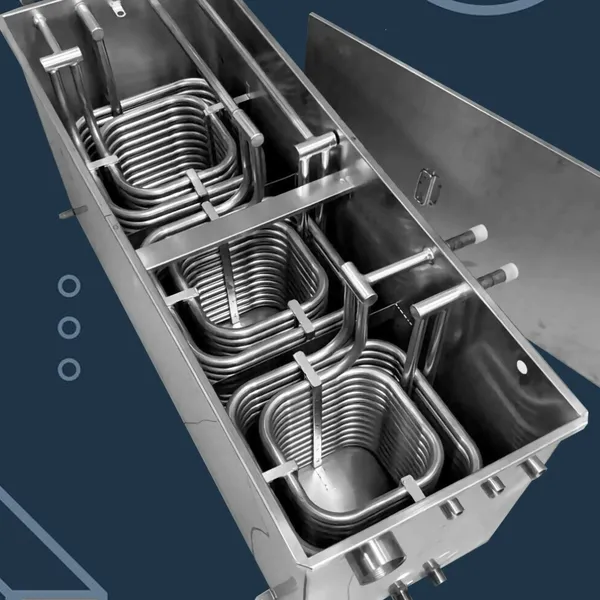 Water-cooled Condenser With 1-year Warranty, Mill Test Report Provided, Standard Compliant for Industrial Use photo-4