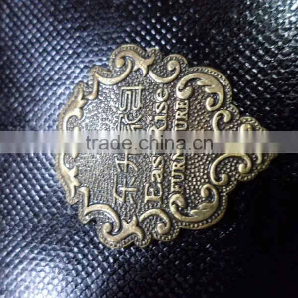 2015 Fashion Custom Company Brand Metal Letters Tag Accessories photo-3