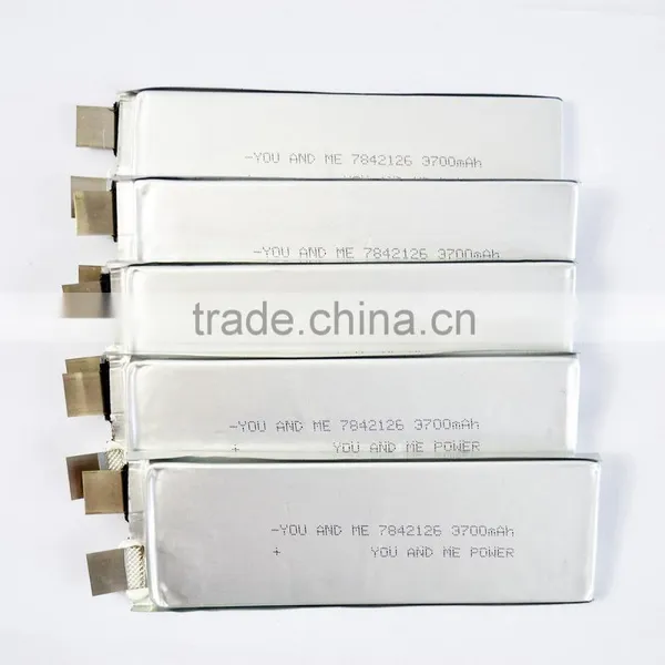 Rechargeable Lithium Polymer Battery 3.7v 3700mah photo-4