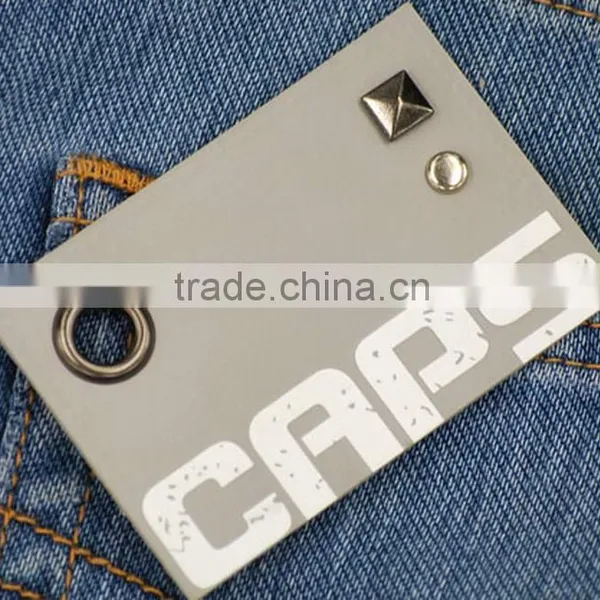 New Wholesale Top Quality Cheap Synthetic Leather Patches photo-3