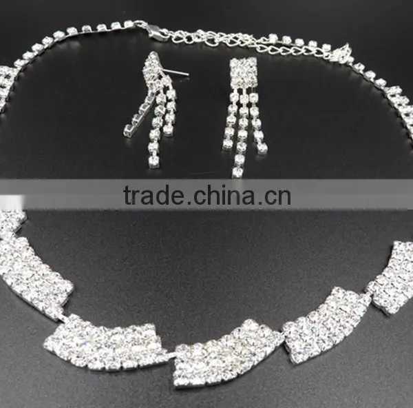New Arrived Popular Fashion Elegance Charm Silver Jewelry Set photo-4