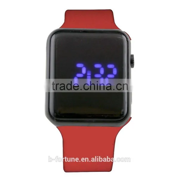 LP1427 Hot Product Plastic Case Digital Movement Led Watch photo-2