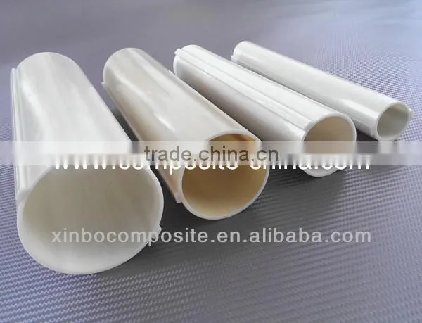 Customized Different Shape Pultrusion Glass Fiber Tube With Cheapest Price photo-5