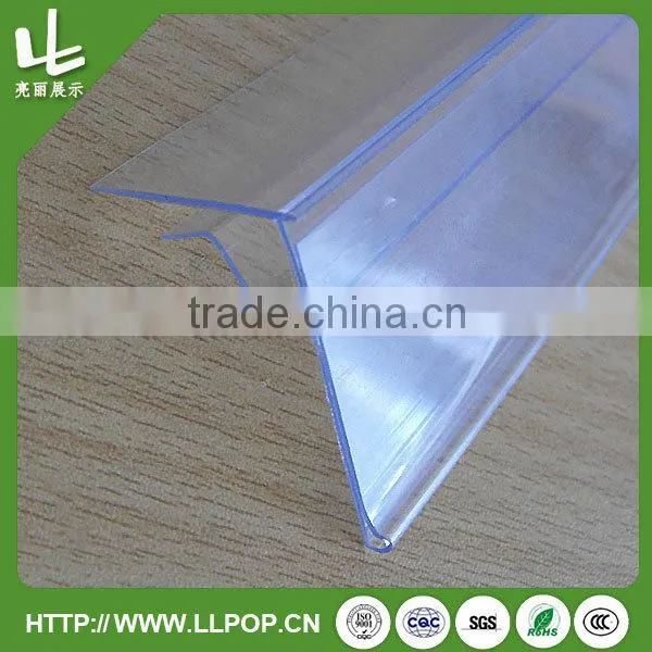ODM OEM PLASTIC STRIP PVC SHELF TALKER photo-3