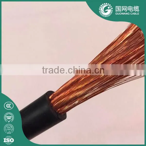 Flexible Rubber/pvc Insulated Welding Cable H01n2-d 120mm2 Welding Cable photo-4