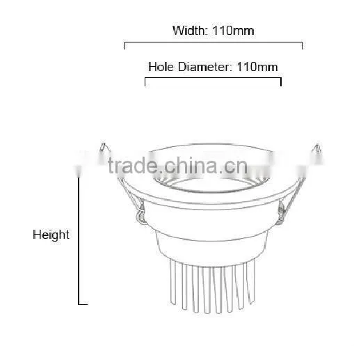Hot Selling CE ROHS FCC Energy Saving Long Life Super Bright Dimmable Led Flush Mount Ceiling Light photo-6