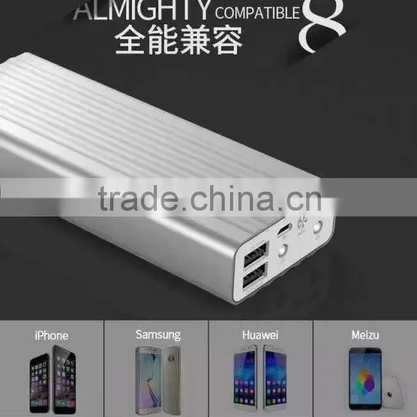 Remax Dual USB Ports Power Bank For Mobile Phone Vanguard Series 20000mAh LED Light Battery Power Bank For Mobile Phone TB-0350 photo-6