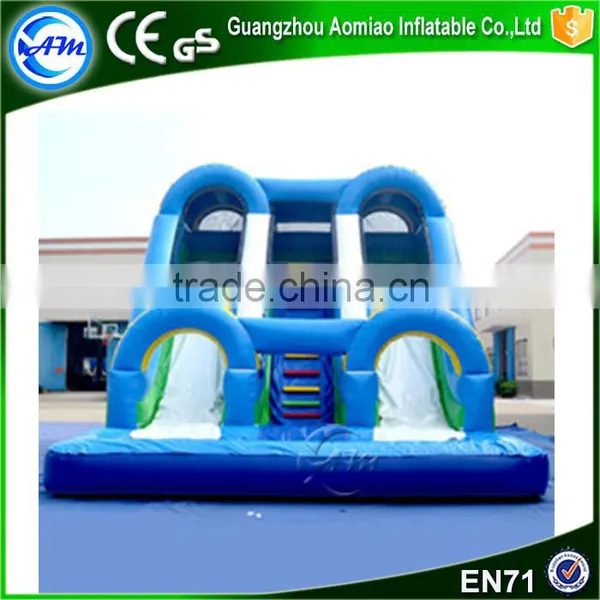 0.55mm PVC Giant Inflatable Floating Water Slide,used Water Park Slide Supplier's Choice photo-4