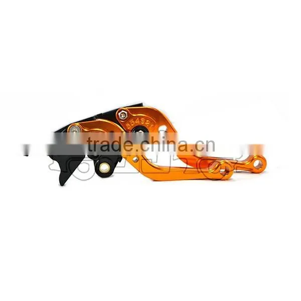 BJ-LS-002 Custom Gold Short Cnc Motorcycle Folding Lever for FJR 1300 photo-3